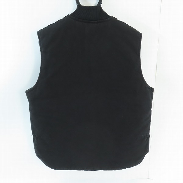 実際に弊社で買取させて頂いたCARHARTT/カーハート 中綿 ワークベスト ブラック/Lの画像 1枚目