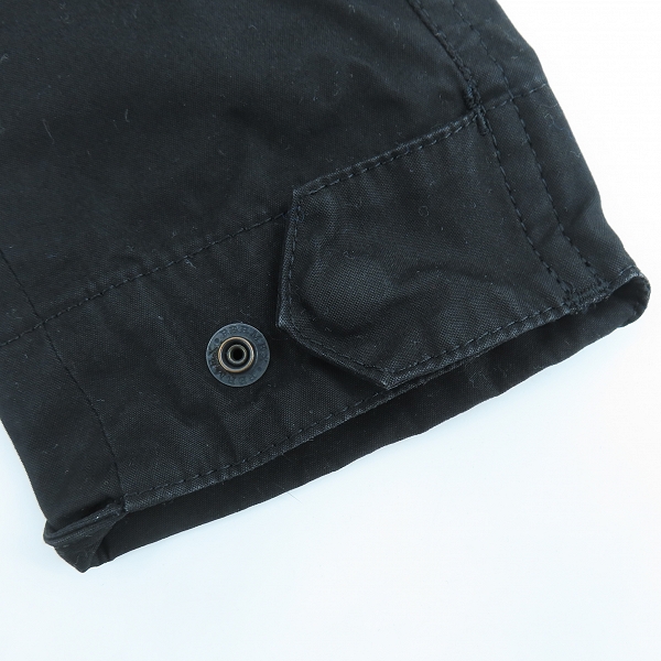 実際に弊社で買取させて頂いたATTACHMENT/アタッチメント M-65 フィールドジャケット ブラック /2の画像 6枚目
