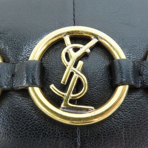 実際に弊社で買取させて頂いたYVES SAINT LAURENT/イブサンローラン サークルロゴ 長財布の画像 3枚目