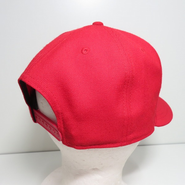 実際に弊社で買取させて頂いたF.C.R.B.×NEWERA/FCレアルブリストル×ニューエラ BRISTOL EMBLEM LOGO 6panel Cap キャップ レッドの画像 3枚目
