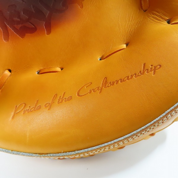 実際に弊社で買取させて頂いたHI-GOLD/ハイゴールド 硬式用/キャッチャーミット/捕手用ミット/PRG-241Mの画像 6枚目