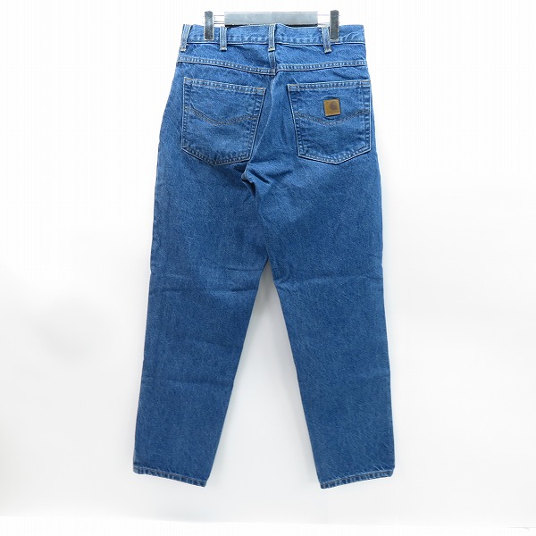 実際に弊社で買取させて頂いたCarhartt/カーハート ジップフライ デニムパンツ B17-DST/32×30の画像 1枚目
