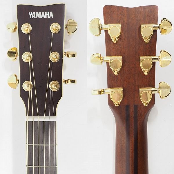 実際に弊社で買取させて頂いた★【美品】YAMAHA/ヤマハ LS6 ARE エレアコ/アコースティックギター/アコギ セミハードケース付 の画像 2枚目