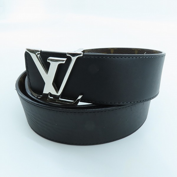 実際に弊社で買取させて頂いたLOUIS VUITTON/ルイヴィトン サンチュール イニシヤル リバーシブル ベルト M9821/85-34の画像 1枚目