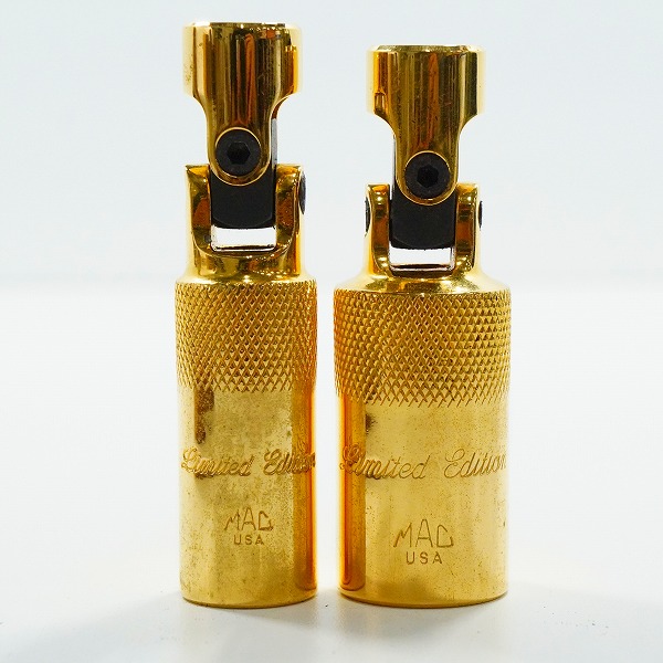 実際に弊社で買取させて頂いたMac Tools/マックツールズ 1992 Limited Edition 24k Gold Plated Spark Plug Socket Set スパークプラグソケット セットの画像 3枚目