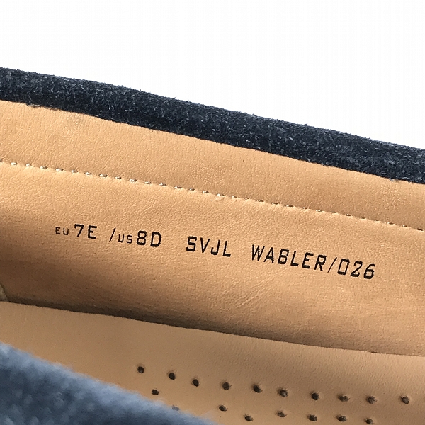 実際に弊社で買取させて頂いたBALLY/バリー WABLER スエード レザー ドライビング シューズ/US8の画像 5枚目