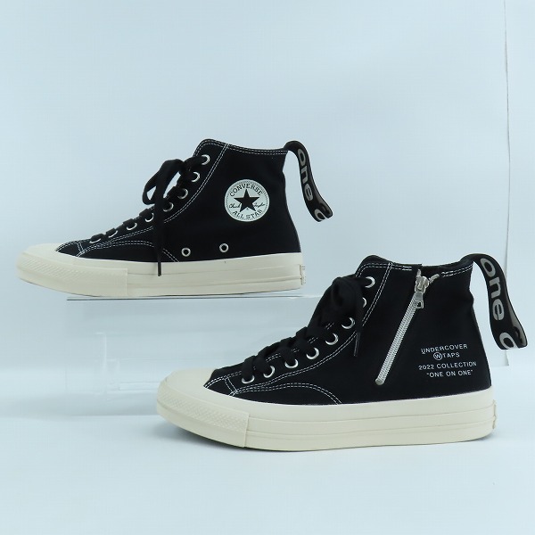 実際に弊社で買取させて頂いたWTAPS×UNDERCOVER×CONVERSE/ダブルタップス×アンダーカバー×コンバース ADDICT/アディクト チャックテイラー 1SD164/27 の画像 3枚目