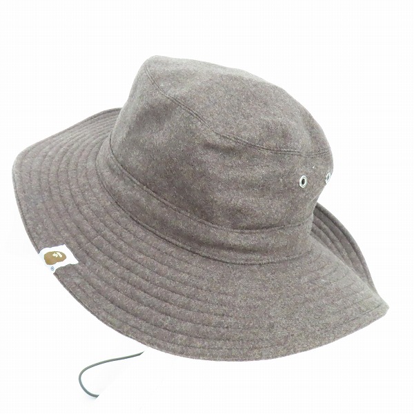 実際に弊社で買取させて頂いた【未使用】A BATHING APE/アベイシングエイプ gore wind stopper ハットの画像 2枚目