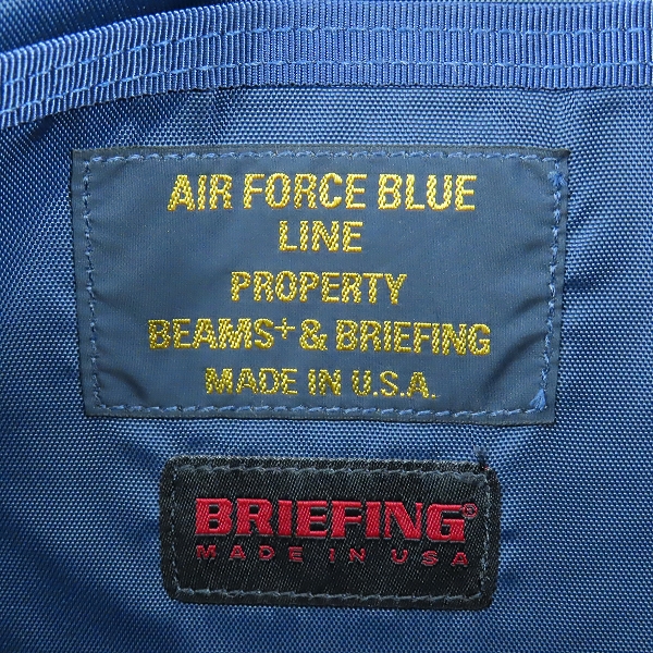 実際に弊社で買取させて頂いたBRIEFING×BEAMS PLUS /ブリーフィング×ビームスプラス ショルダーバッグの画像 5枚目