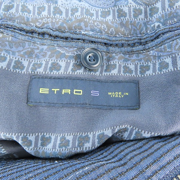 実際に弊社で買取させて頂いたETRO/エトロ 裏地バンダナ柄 ブルゾン/ジャケット /Sの画像 4枚目