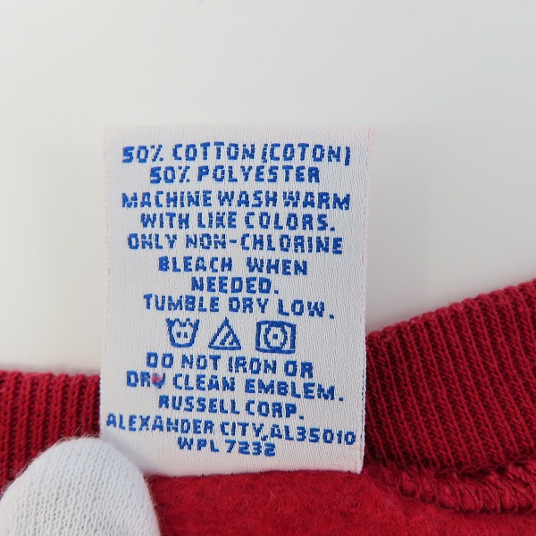 実際に弊社で買取させて頂いたRUSSELL ATHLETIC/ラッセルアスレチック 80S-90S/ヴィンテージ/USA製/イーグルR/スタンフォード大学  スウェット XLの画像 3枚目