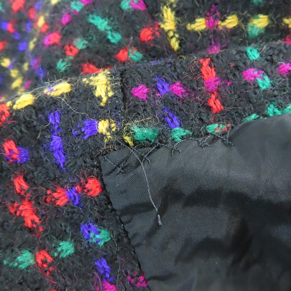 実際に弊社で買取させて頂いたGIVENCHY life/ジバンシーライフ ウールノーカラージャケット/9号の画像 5枚目