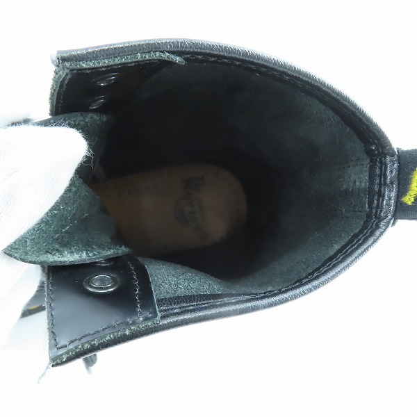 実際に弊社で買取させて頂いたDr.Martens/ドクターマーチン 8EYE/8ホール ブーツ UK7の画像 4枚目