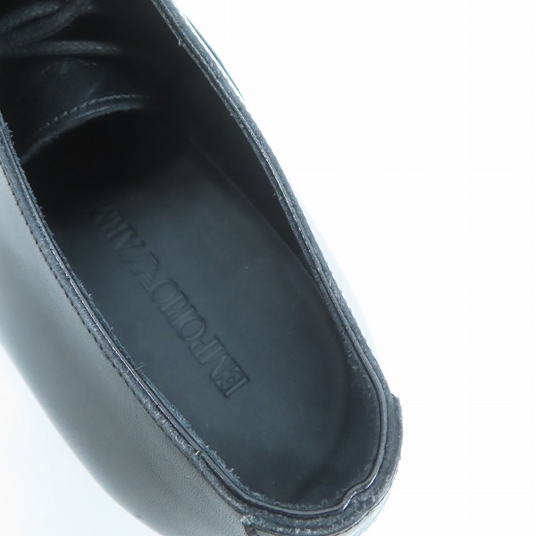実際に弊社で買取させて頂いたEMPORIO ARMANI/エンポリオ アルマーニ スタッズドレスシューズ X4C453/7の画像 4枚目