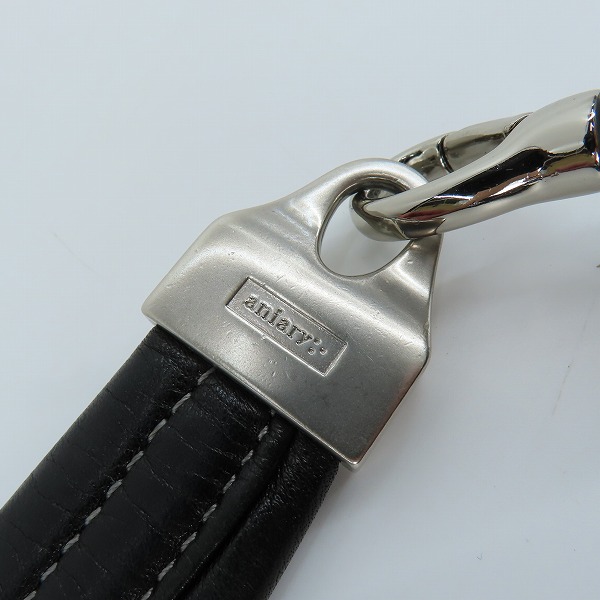 実際に弊社で買取させて頂いたaniary/アニアリ レザー トート/ショルダーバッグ 黒の画像 7枚目