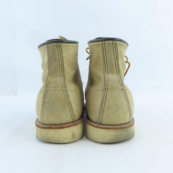 実際に弊社で買取させて頂いたRED WING/レッドウィング アイリッシュセッター スエード モックトゥ 8173/10Eの画像 1枚目