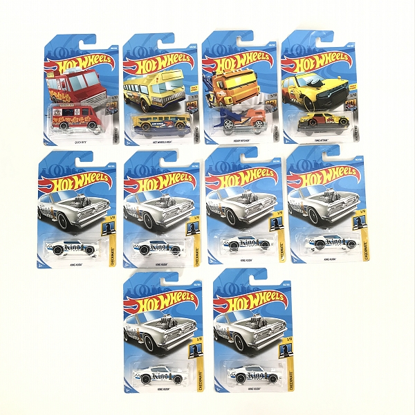 実際に弊社で買取させて頂いた【おまとめ/未開封】Hot Wheels/ホットウィール CHECKMATE KING KUDA/METRO QUICK BITE/TIME ATTAXI 他