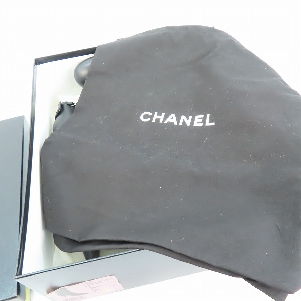 実際に弊社で買取させて頂いたCHANEL/シャネル ココマーク ショートブーツ チェーン/38Cの画像 8枚目