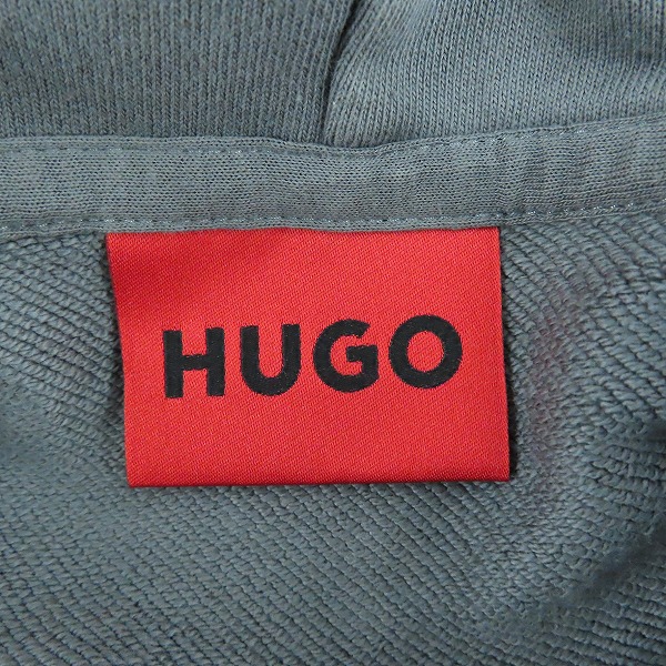 実際に弊社で買取させて頂いたHUGO BOSS/ヒューゴボス ジップアップ パーカー 10217099 XXLの画像 2枚目