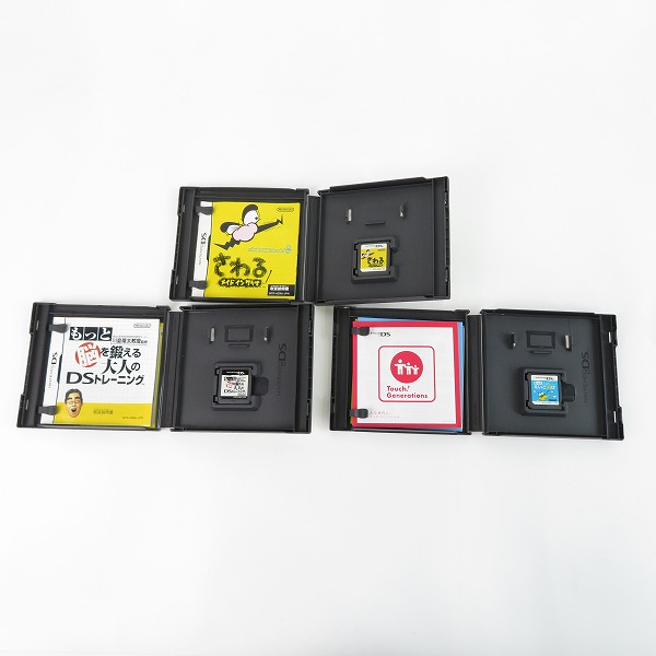 実際に弊社で買取させて頂いた任天堂/Nintendo ニンテンドー DS Lite エナメルネイビー 本体 ソフト3本付き【簡易動作確認済】の画像 9枚目