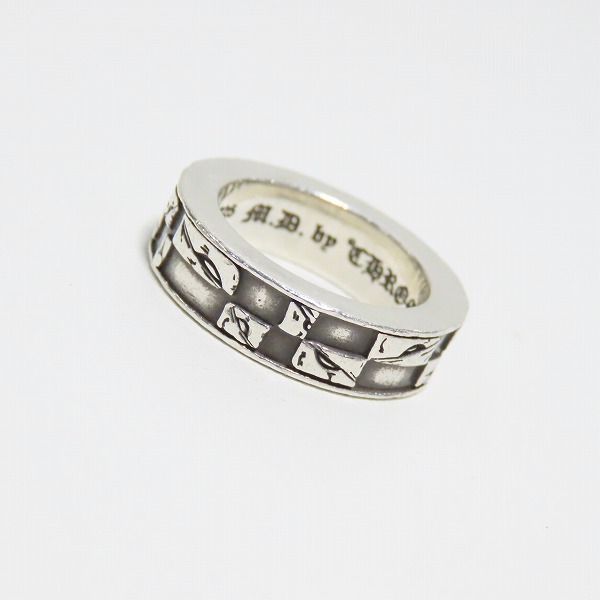 実際に弊社で買取させて頂いたCHROME HEARTS×MATTY BOY/クロムハーツ×マッティボーイ 99 EYES 6mm SPACER/6mmスペーサーリング 12号