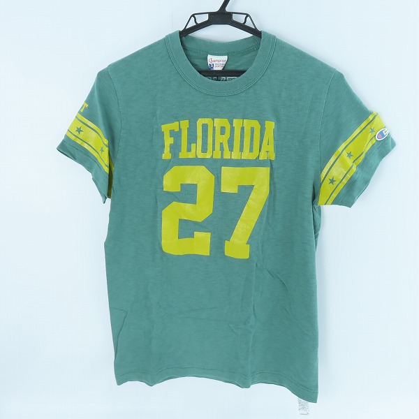 実際に弊社で買取させて頂いたTMT×Champion/ティーエムティー×チャンピオン プリント Tシャツ/Ｓ