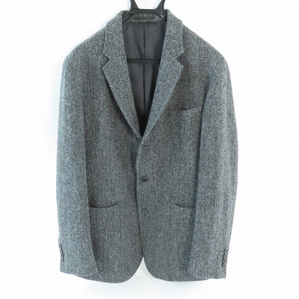 実際に弊社で買取させて頂いたBEAMS LIGHTS/ビームスライツ ハリスツイード 3ボタンジャケット/XXL