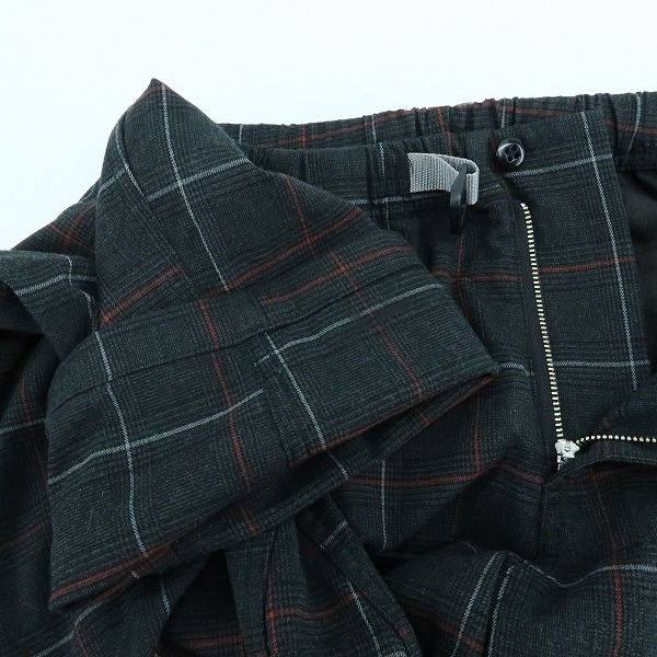 実際に弊社で買取させて頂いたGRAMICCI/グラミチ BEAMS別注 チェック柄 ユーティリティパンツ ダークグレー GMP-19F1183 /Mの画像 5枚目