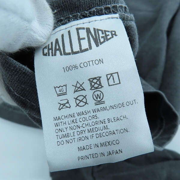 実際に弊社で買取させて頂いたCHALLENGER/チャレンジャー L/S B.D SOUTH TIGER TEE/ロングスリーブタイガーTシャツ/Sの画像 3枚目