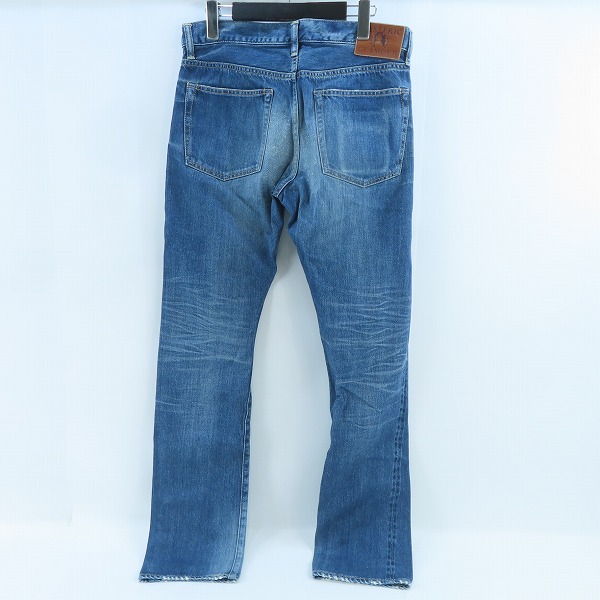 実際に弊社で買取させて頂いたHYSTERIC GLAMOUR/ヒステリックグラマー RSM加工 ストレート デニムパンツ 0241AP10/32の画像 1枚目