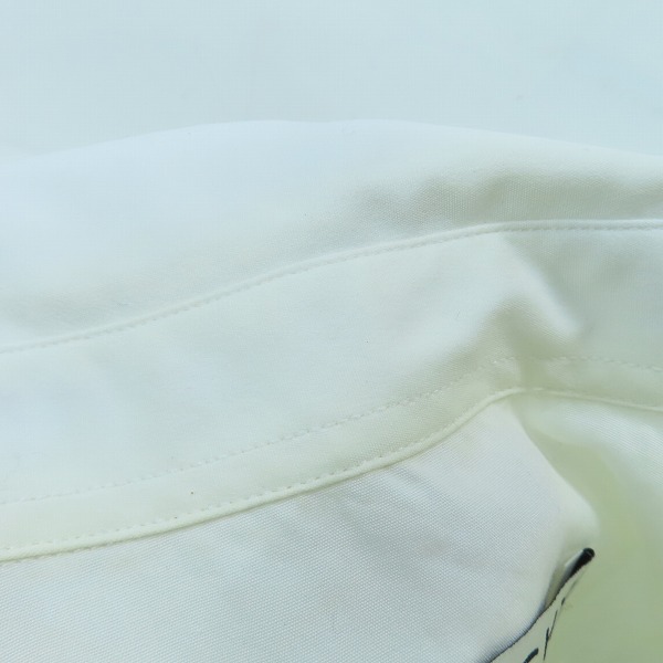 実際に弊社で買取させて頂いた【JPタグ】GIVENCHY/ジバンシィ 半袖シャツ ロゴプリント BM60L3109F/37の画像 6枚目
