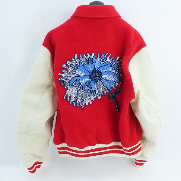 実際に弊社で買取させて頂いた【JPタグ/未使用】LOUIS VUITTON/ルイヴィトン 23SS 草間彌生 フラワーブルゾン スタジャン/RM231H MJY HOL31E/60の画像 1枚目