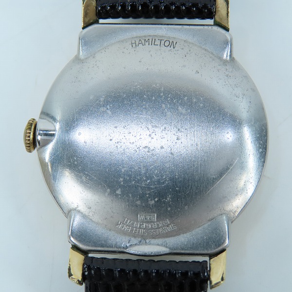 実際に弊社で買取させて頂いたHAMILTON/ハミルトン 10K 手巻き 腕時計/ウォッチの画像 3枚目