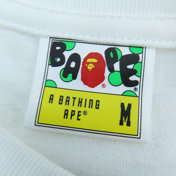 実際に弊社で買取させて頂いたA BATHING APE/アベイジングエイプ LIQUID CAMO BIG APE HEAD TEE/リキッド カモフラ ビッグ サル顔 Tシャツ/Mの画像 2枚目