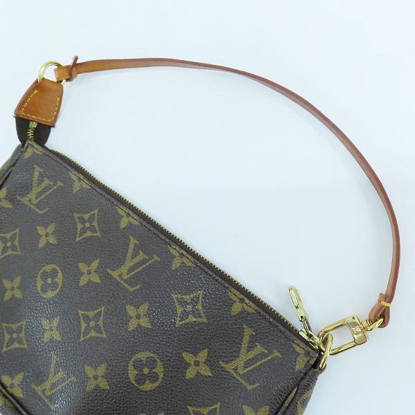 実際に弊社で買取させて頂いたLOUIS VUITTON /ルイ ヴィトン ポシェットアクセソワール モノグラム ポーチ/ハンドバッグ M51980の画像 3枚目