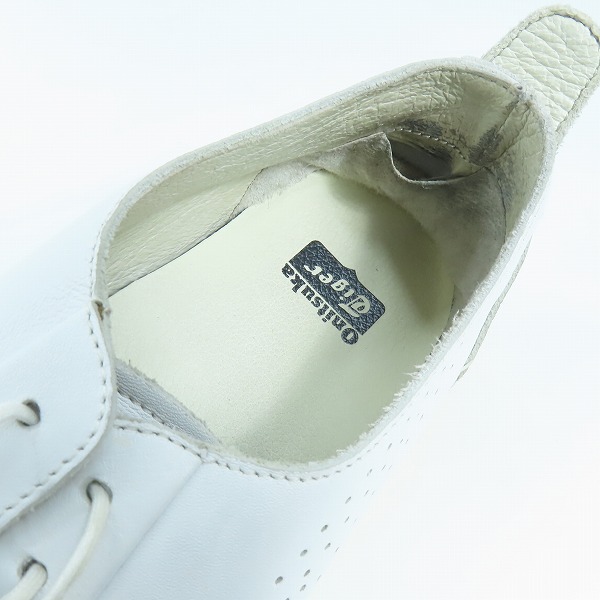 実際に弊社で買取させて頂いたOnitsuka Tiger/オニツカタイガー COLESNE LO/コレソン ロー レザー ローカットスニーカー TH4D4L/26の画像 4枚目