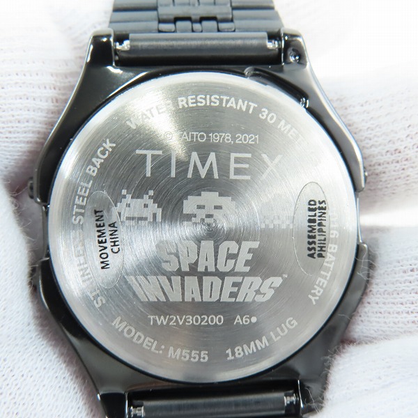 実際に弊社で買取させて頂いた(2)TIMEX/タイメックス スペースインベーダー  腕時計 TW2V30200の画像 3枚目