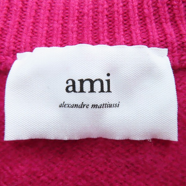 実際に弊社で買取させて頂いたAMI Alexandre Mattiussi/アミアレクサンドルマテュッシ ニット/セーター UKS002.018/Mの画像 2枚目