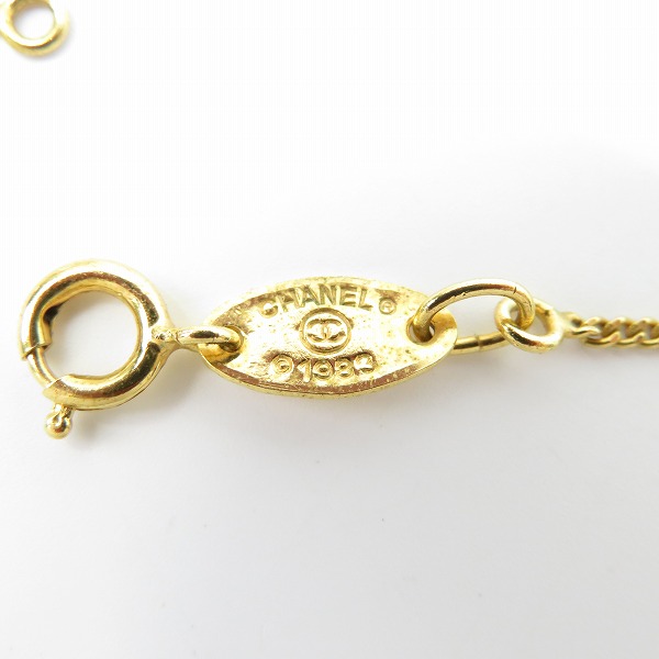 実際に弊社で買取させて頂いたCHANEL/シャネル 1983 チェーンネックレス ゴールドの画像 1枚目