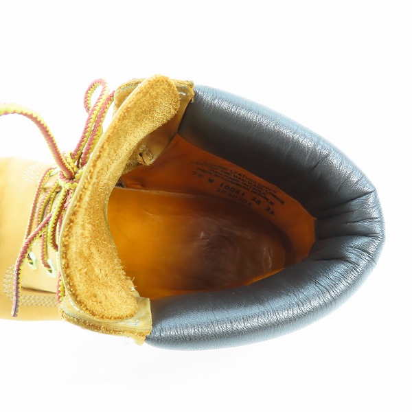 実際に弊社で買取させて頂いたTimberland/ティンバーランド プレミアム 6インチ ウォータープルーフ ブーツ 10061/9.5Wの画像 4枚目