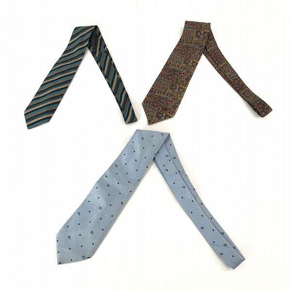 実際に弊社で買取させて頂いた【おまとめ】Burberry/バーバリー milaschon/ミラショーン GIVENCHY/ジバンシィ 他 ネクタイ の画像 1枚目