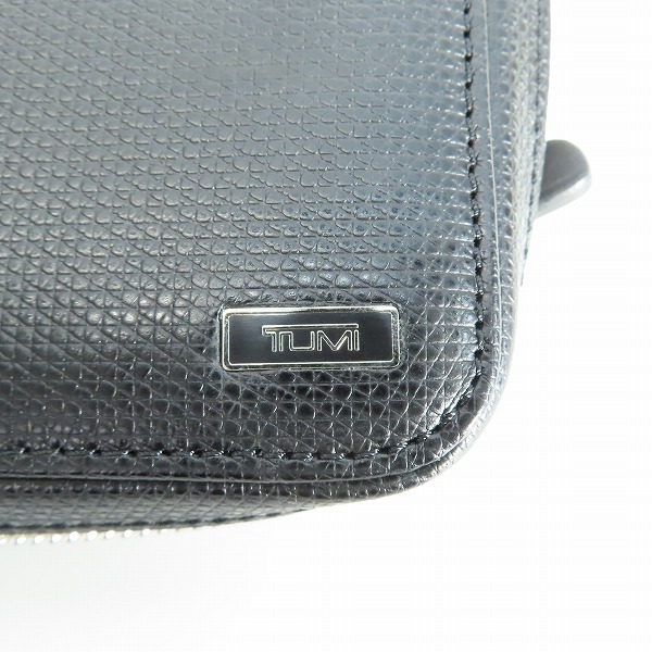 実際に弊社で買取させて頂いたTUMI/トゥミ ラウンドジップ 長財布 ロングウォレットの画像 4枚目
