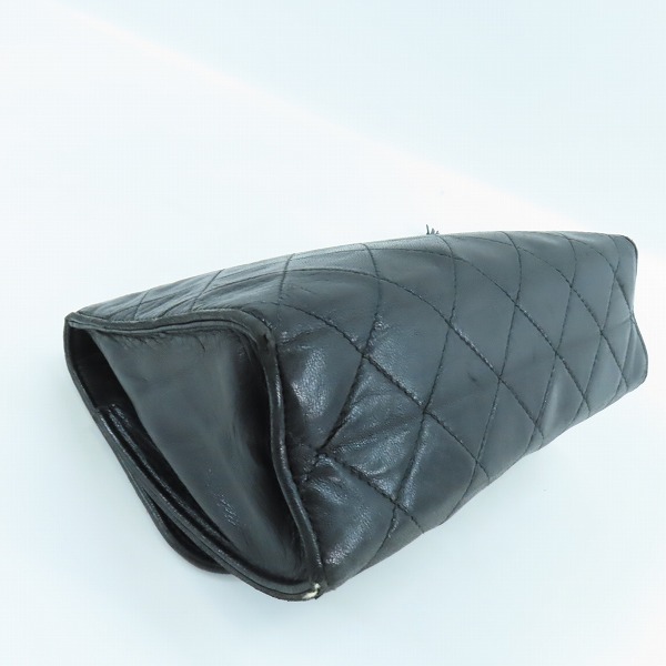 実際に弊社で買取させて頂いた【ショルダー欠品】CHANEL/シャネル マトラッセ フリンジ ミニチェーンショルダーバッグの画像 2枚目