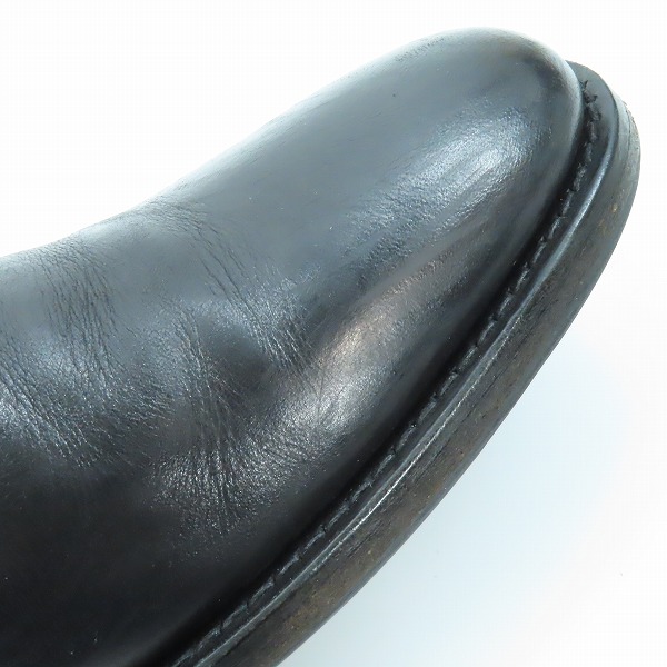 実際に弊社で買取させて頂いたBUTTERO/ブッテロ ジップアップ レザー ロング ブーツ/42の画像 9枚目