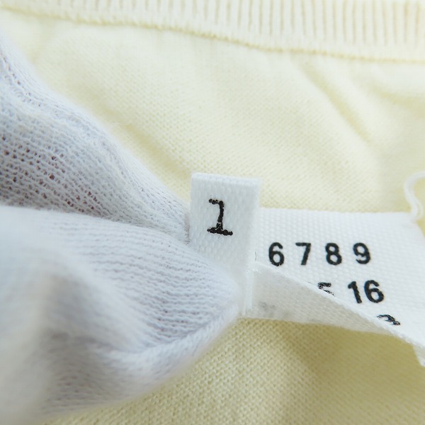 実際に弊社で買取させて頂いたMartin Margiela14/メゾンマルジェラ ニット/セーター ダメージ加工 カシミヤ混 S30HB0074/Lの画像 3枚目