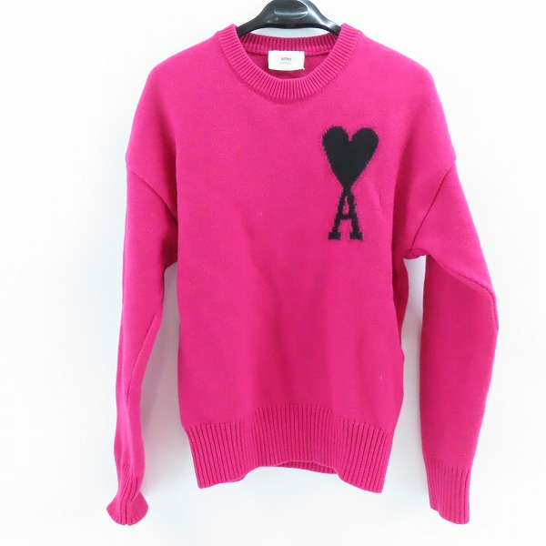 実際に弊社で買取させて頂いたAMI Alexandre Mattiussi/アミアレクサンドルマテュッシ ニット/セーター UKS002.018/M