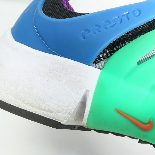 実際に弊社で買取させて頂いたNIKE×BEAMS/ナイキ×ビームス AIR PRESTO QS/エアプレスト 40周年記念 マルチカラー 886043-400/27.0の画像 7枚目