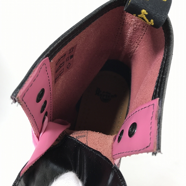 実際に弊社で買取させて頂いたMILK×Dr.Martens/ミルク×ドクターマーチン 8ホールブーツ 10072651/UK6の画像 4枚目