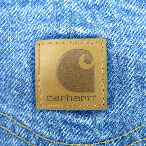 実際に弊社で買取させて頂いたCarhartt/カーハート Relaxed Fit デニムパンツ B17 STW/32×30の画像 2枚目