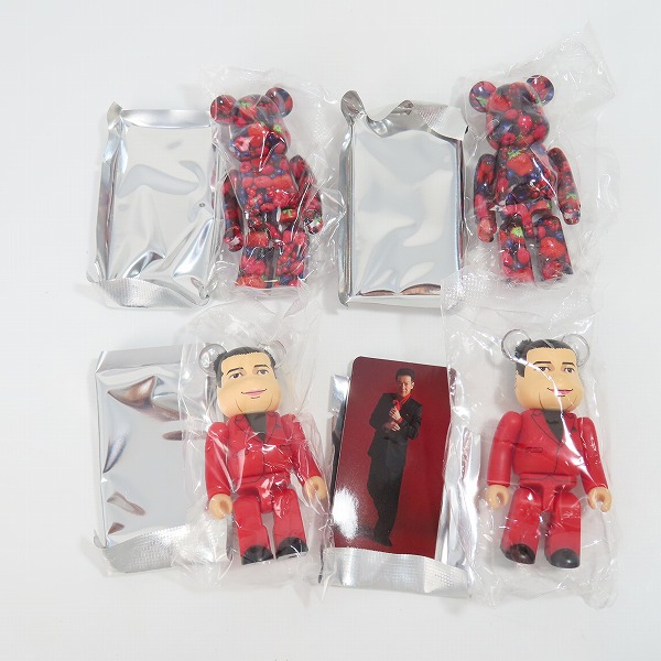 実際に弊社で買取させて頂いた【おまとめ/内袋未開封】MEDICOM TOY/メディコムトイ BE@RBRICK/ベアブリック 100％ シリーズ48の画像 3枚目